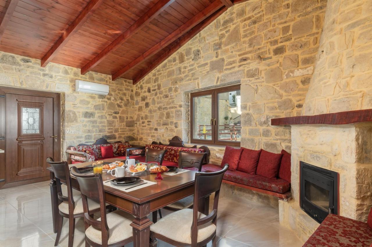 Draganigo Luxury Stone Houses 40 Min From Matala Ano Moulia Exteriör bild