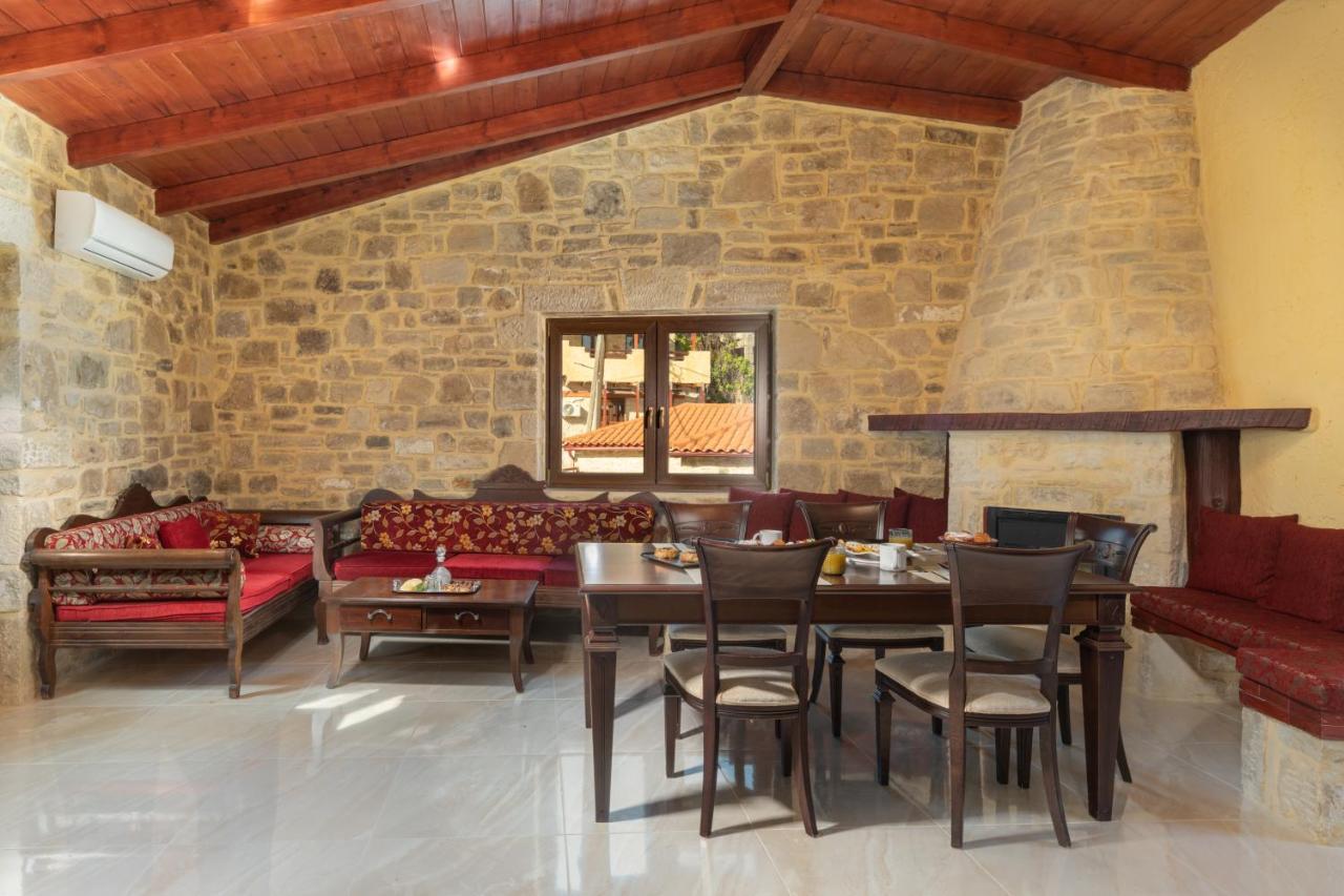 Draganigo Luxury Stone Houses 40 Min From Matala Ano Moulia Exteriör bild