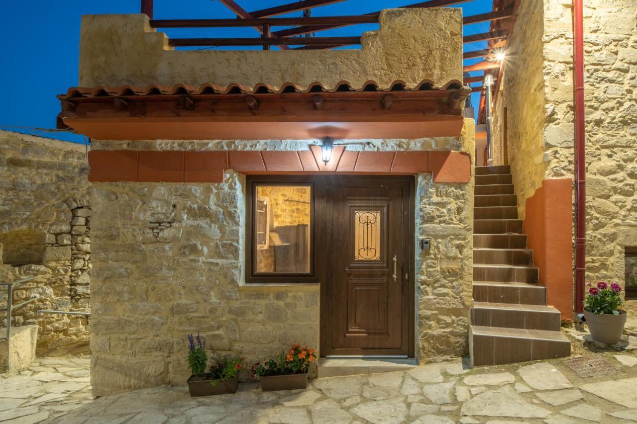 Draganigo Luxury Stone Houses 40 Min From Matala Ano Moulia Exteriör bild