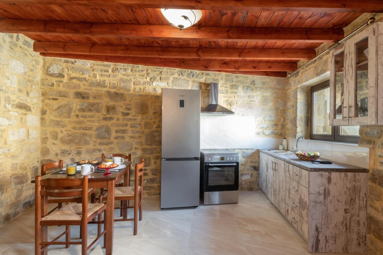 Draganigo Luxury Stone Houses 40 Min From Matala Ano Moulia Exteriör bild