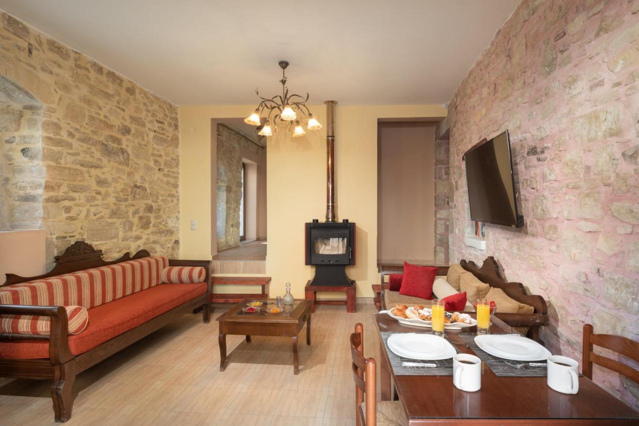 Draganigo Luxury Stone Houses 40 Min From Matala Ano Moulia Exteriör bild