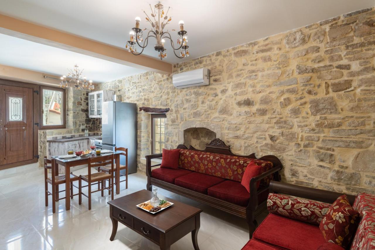 Draganigo Luxury Stone Houses 40 Min From Matala Ano Moulia Exteriör bild