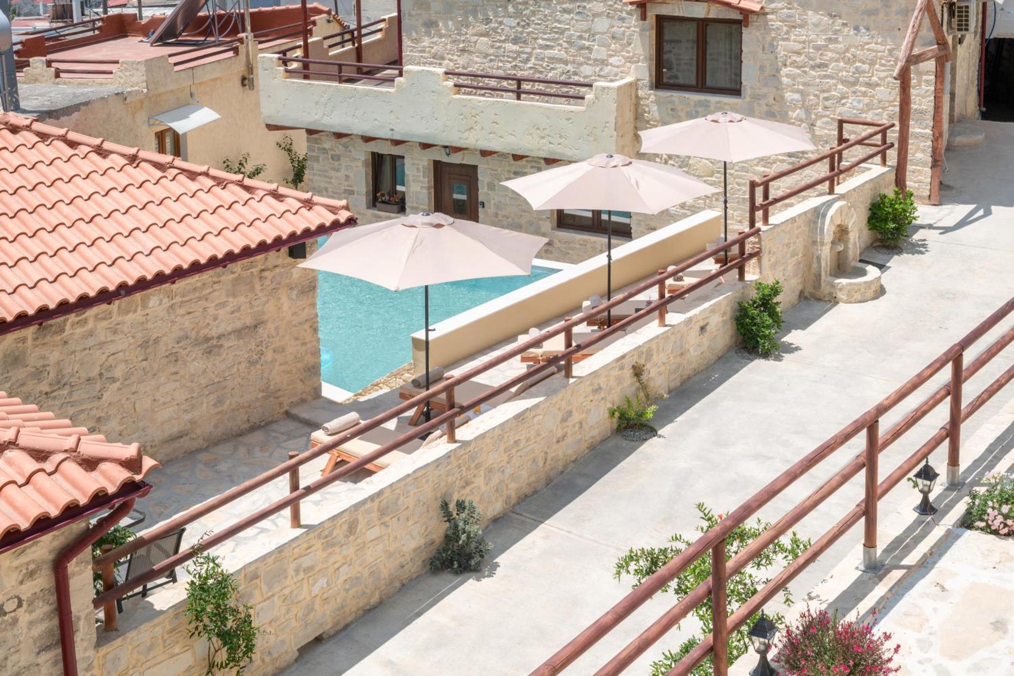 Draganigo Luxury Stone Houses 40 Min From Matala Ano Moulia Exteriör bild