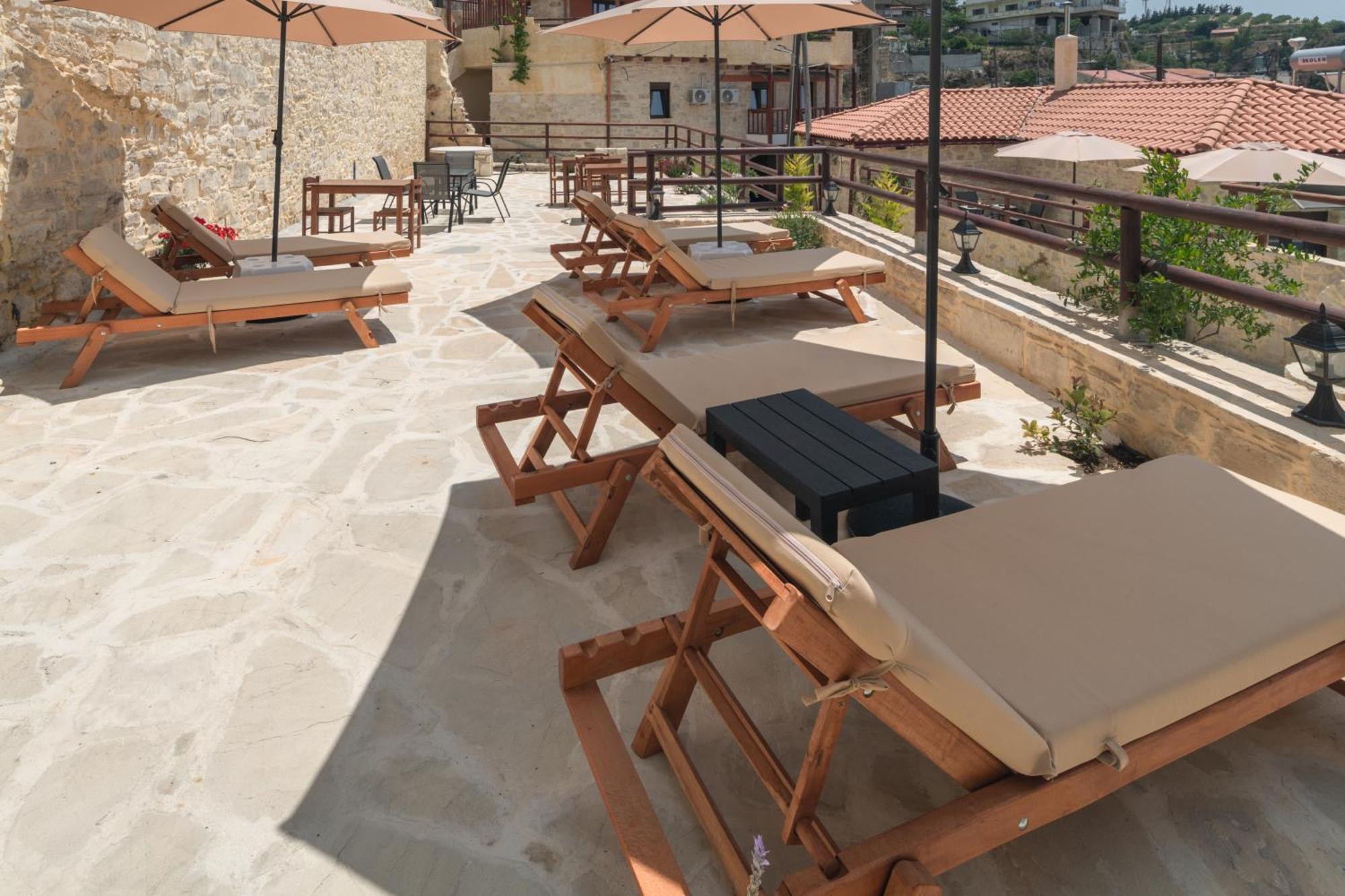 Draganigo Luxury Stone Houses 40 Min From Matala Ano Moulia Exteriör bild