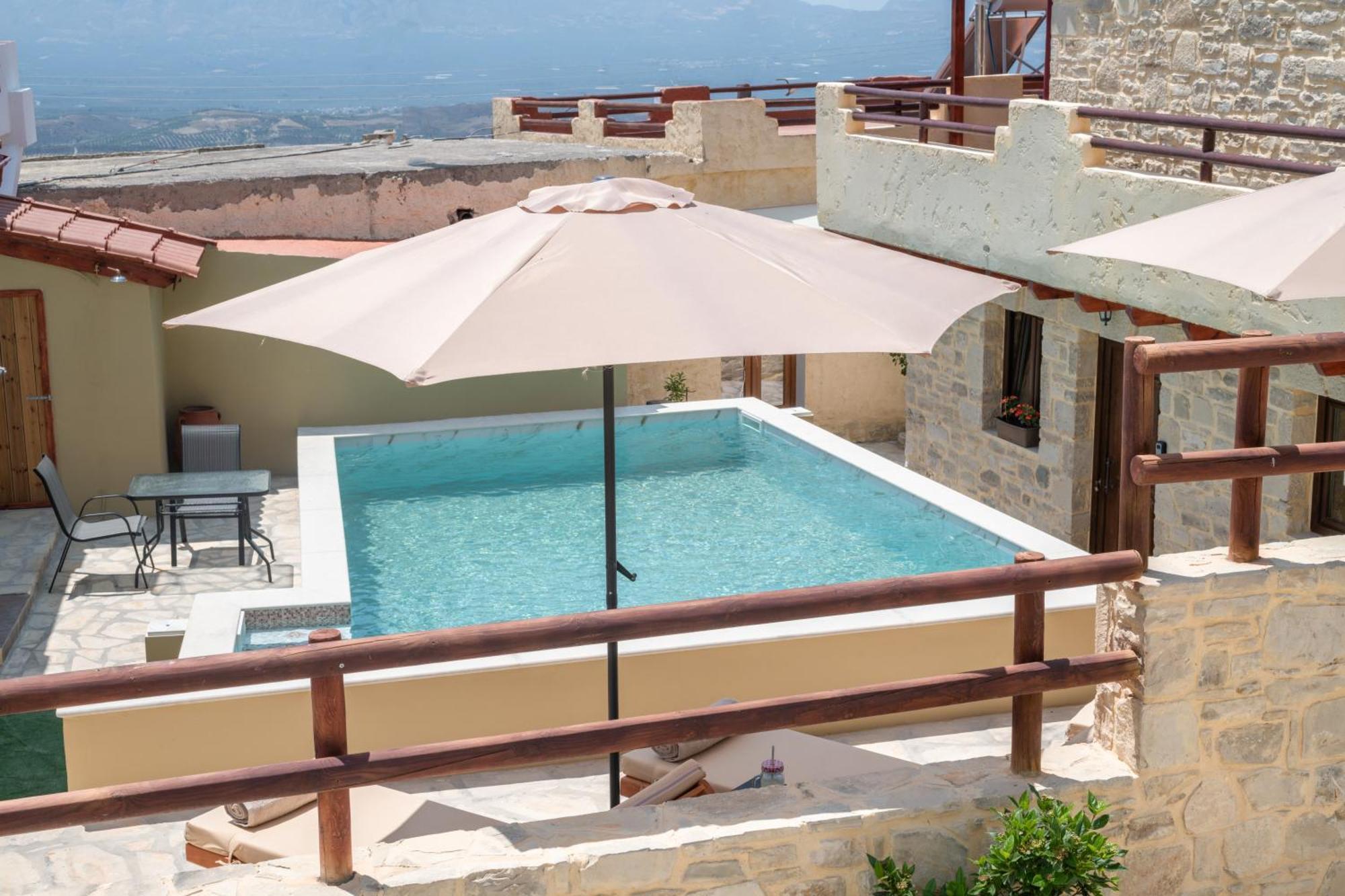 Draganigo Luxury Stone Houses 40 Min From Matala Ano Moulia Exteriör bild
