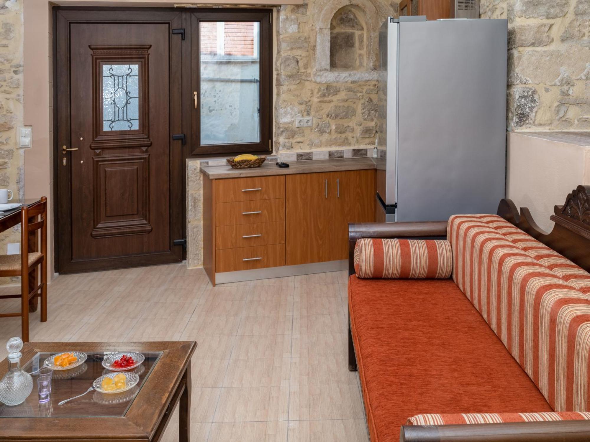 Draganigo Luxury Stone Houses 40 Min From Matala Ano Moulia Rum bild