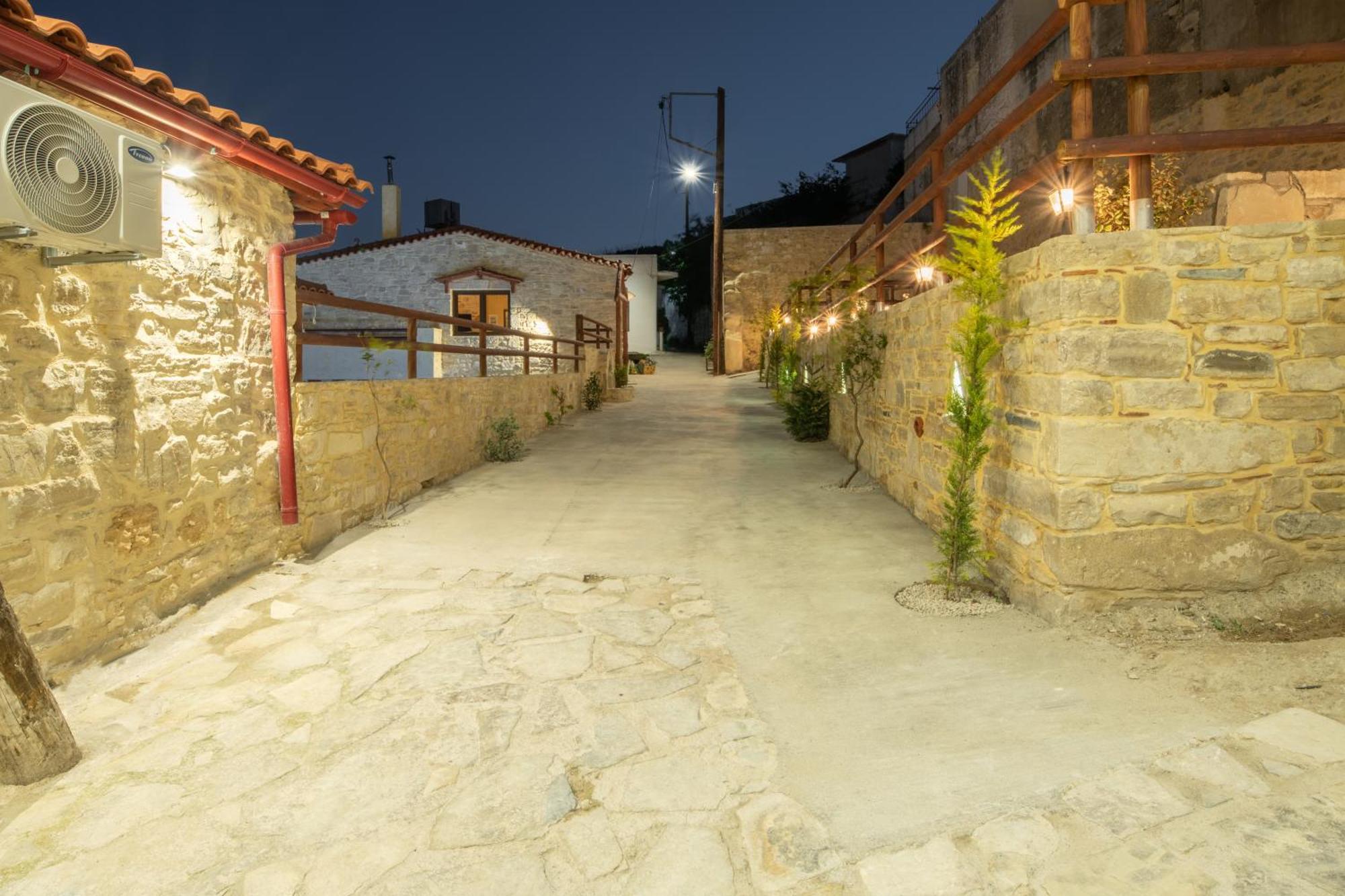 Draganigo Luxury Stone Houses 40 Min From Matala Ano Moulia Exteriör bild